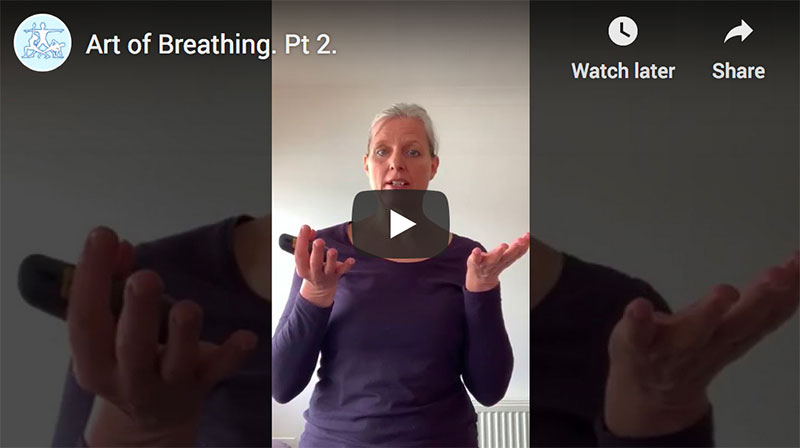 Art of breating video